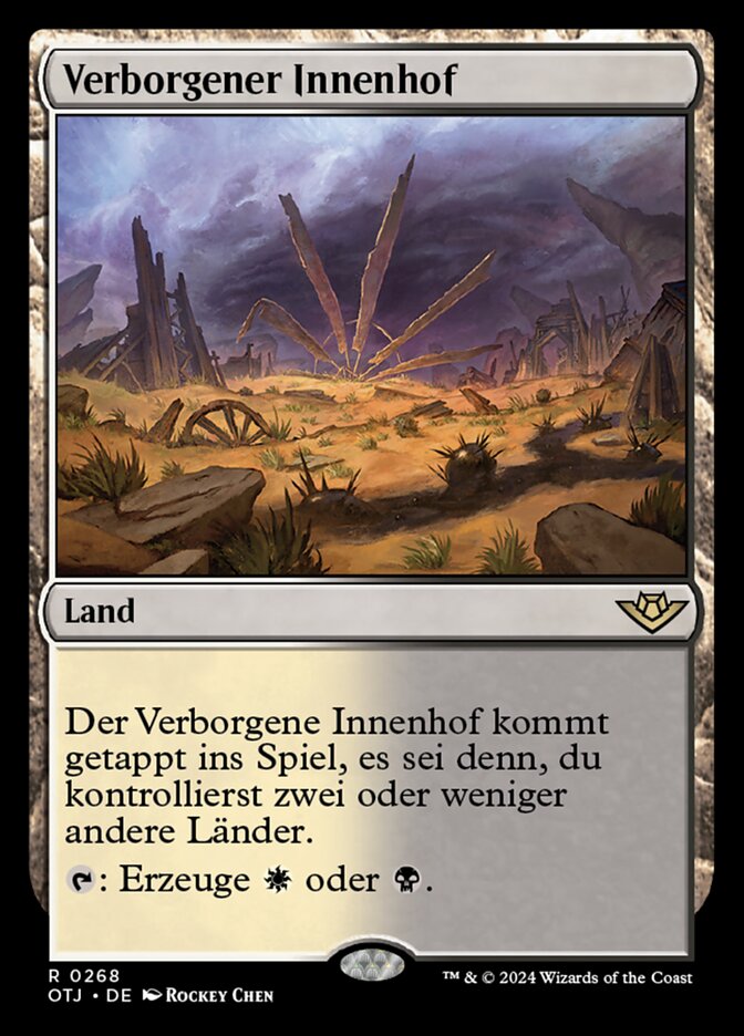 Verborgener Innenhof