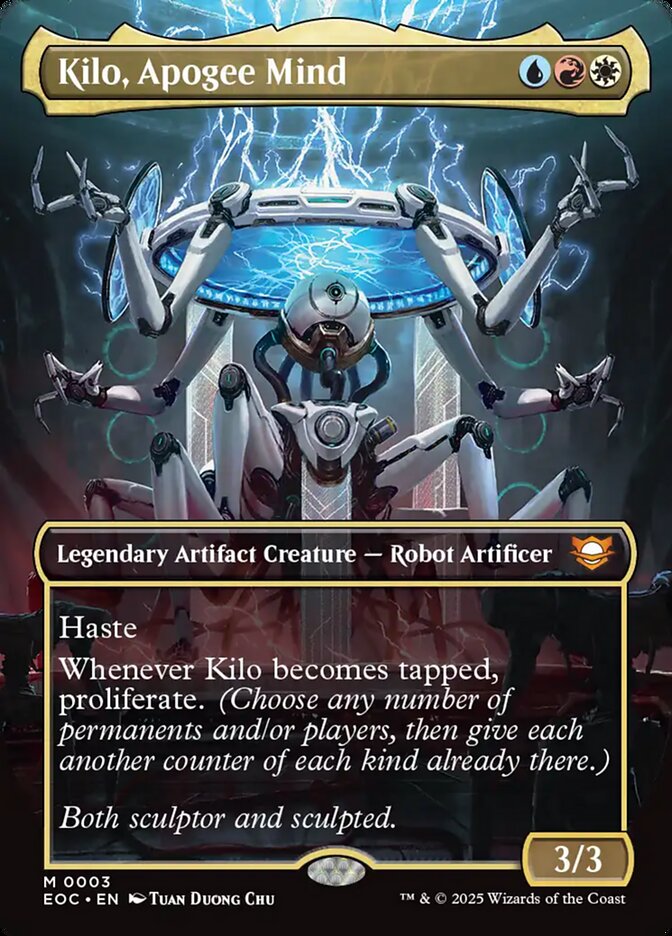 Kilo, Apogee Mind