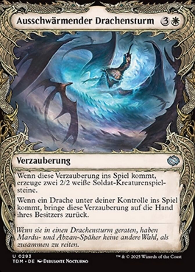 Ausschwärmender Drachensturm