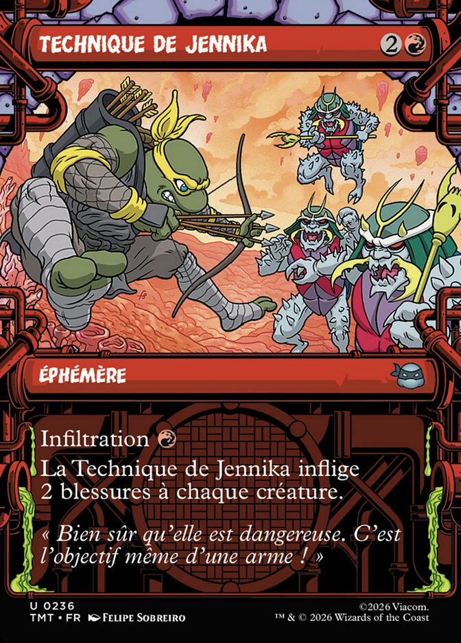 Technique de Jennika