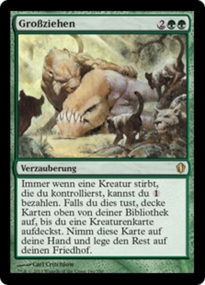 Großziehen