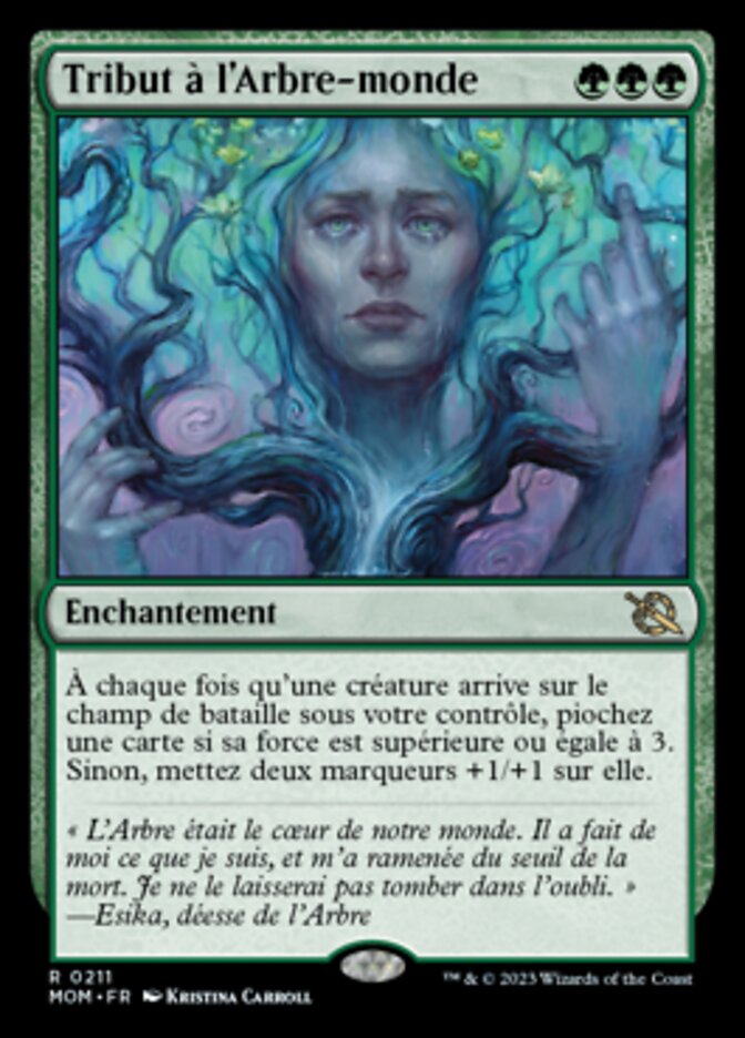Tribut à l'Arbre-monde