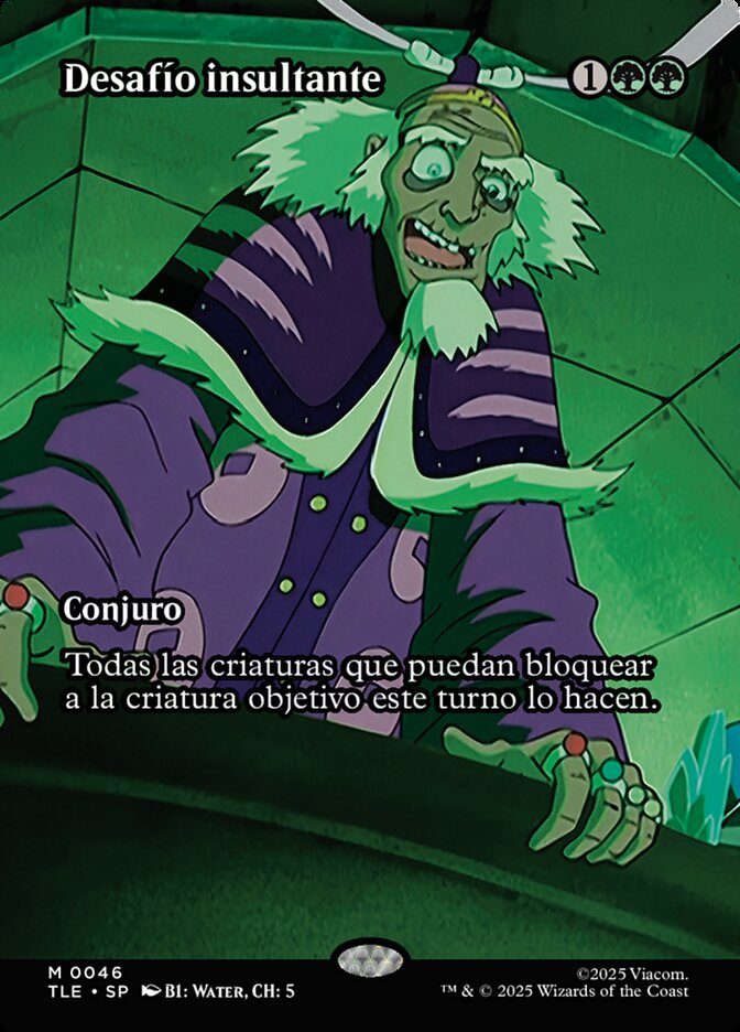 Desafío insultante