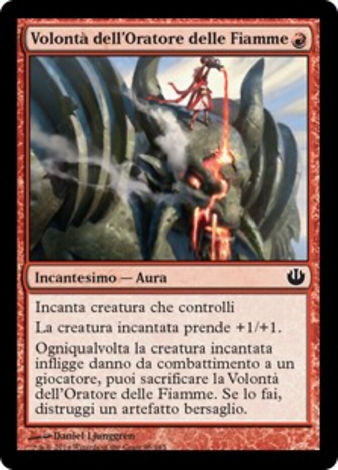 Volontà dell'Oratore delle Fiamme