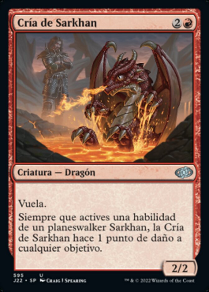 Cría de Sarkhan