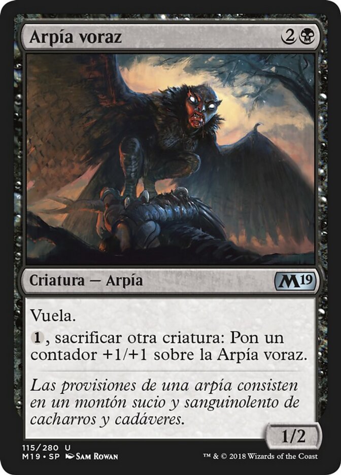 Arpía voraz