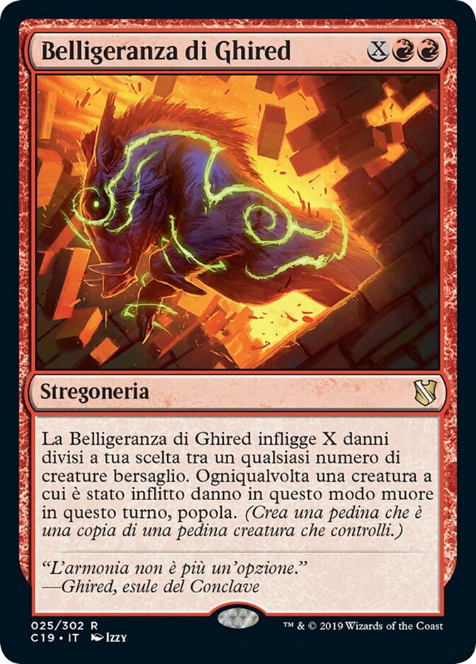 Belligeranza di Ghired