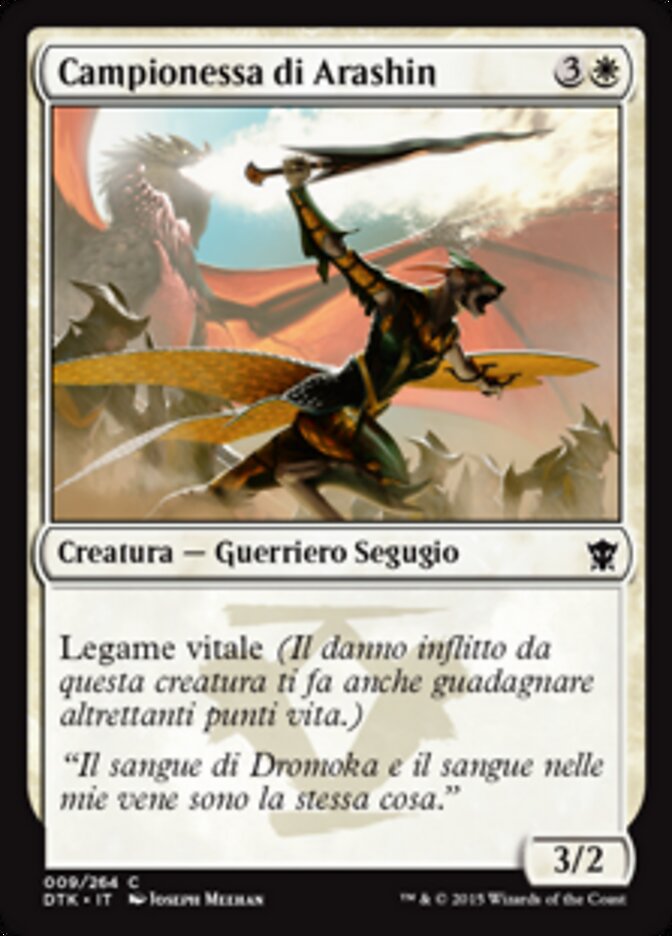 Campionessa di Arashin