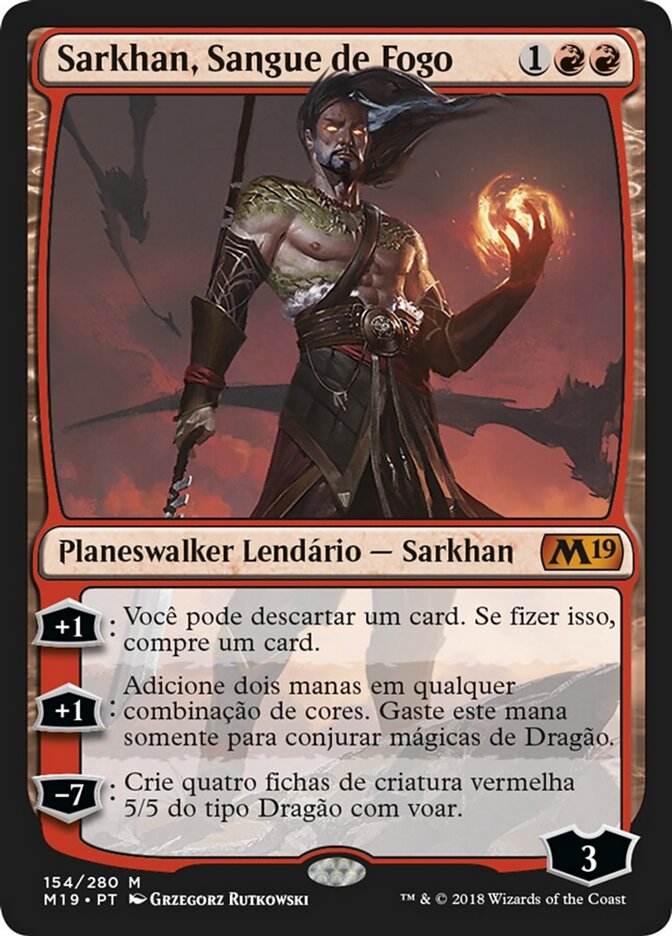 Sarkhan, Sangue de Fogo