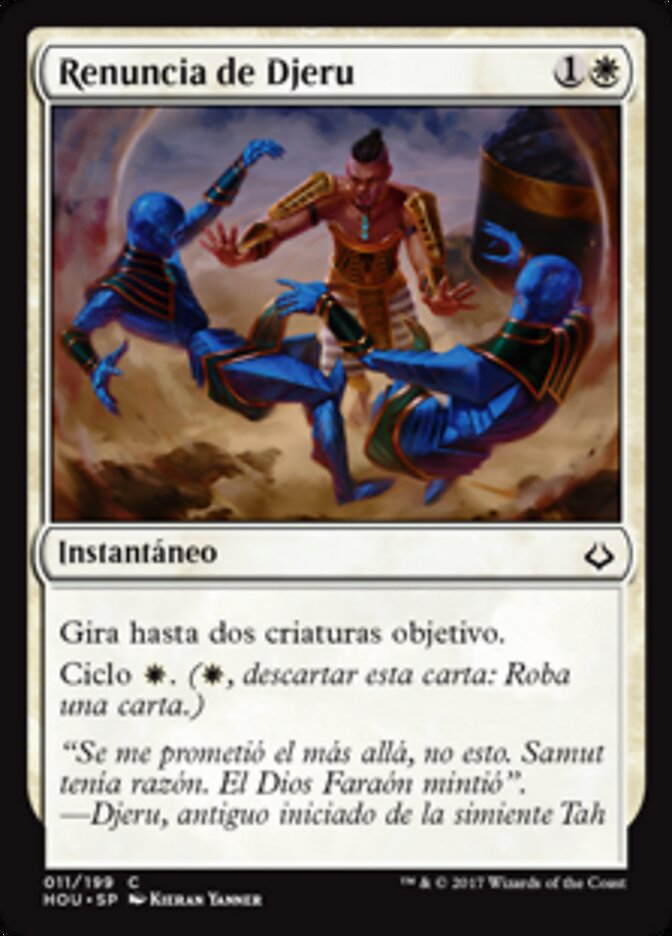 Renuncia de Djeru