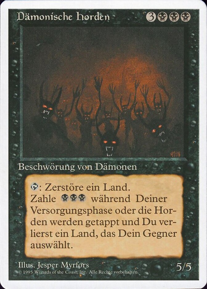 Dämonische Horden