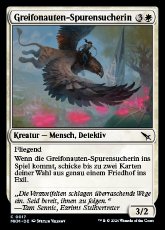 Greifonauten-Spurensucherin