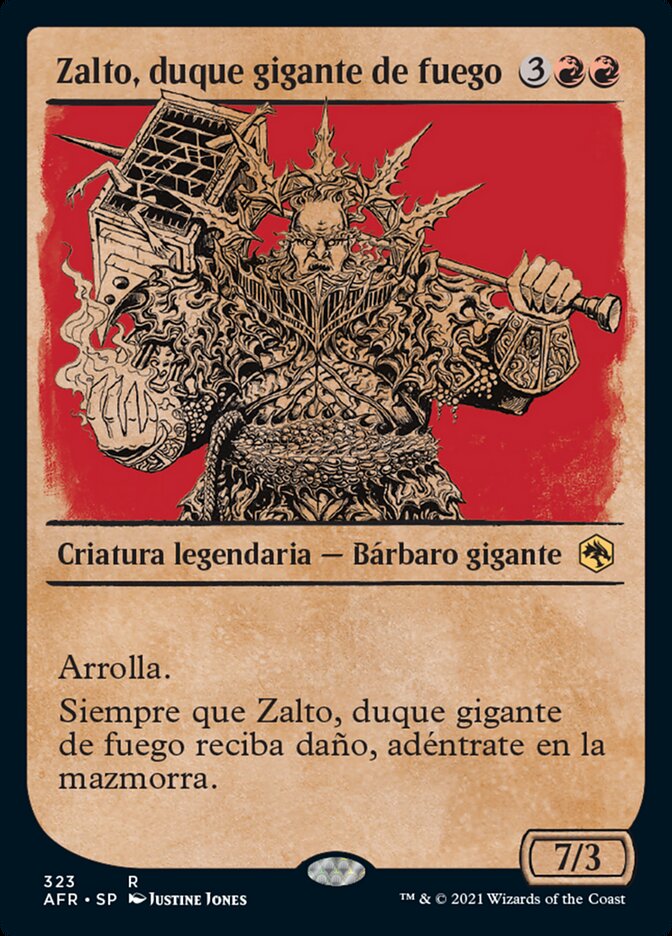 Zalto, duque gigante de fuego