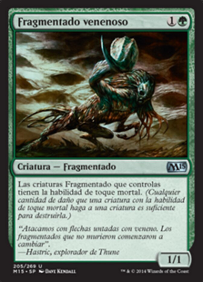 Fragmentado venenoso