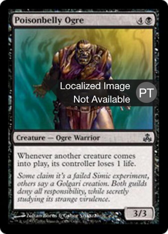 Ogre Ventre Venenoso