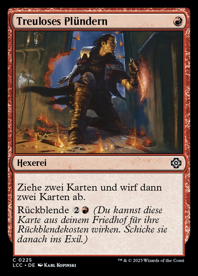 Treuloses Plündern