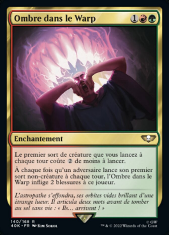 Ombre dans le Warp