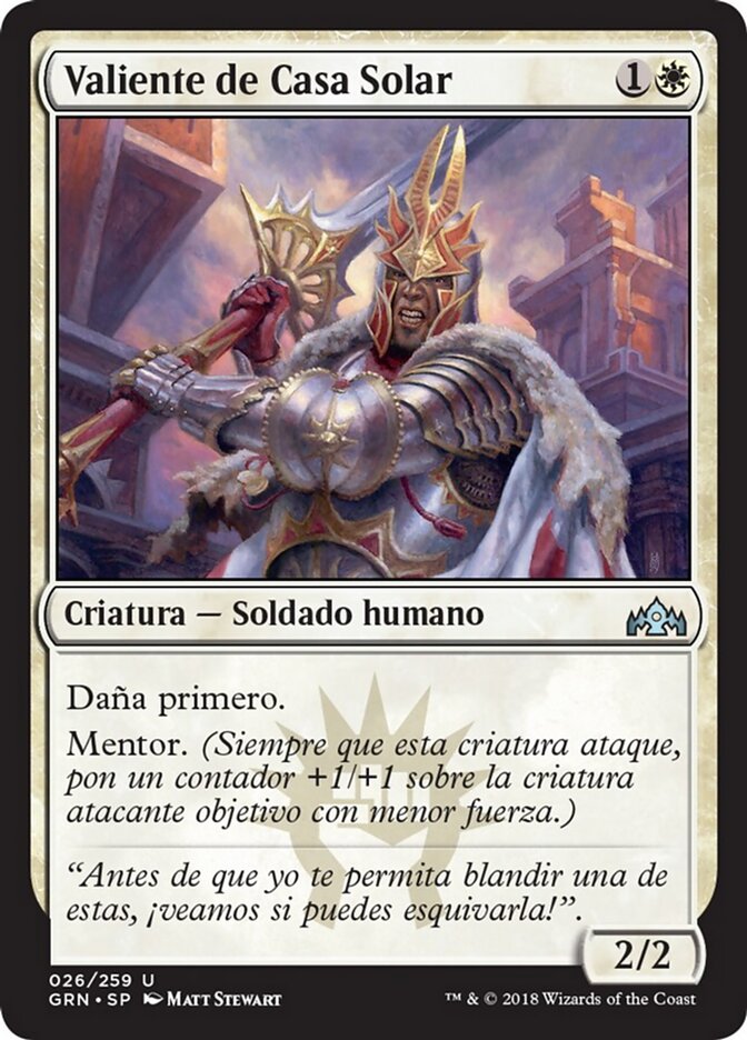 Valiente de Casa Solar
