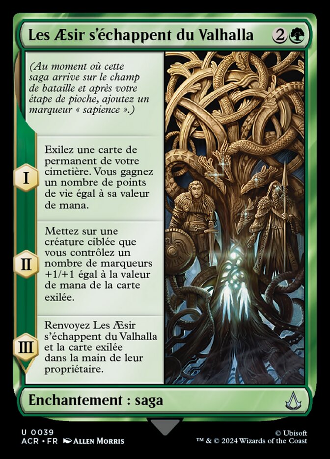 Les Aesir s'échappent du Valhalla