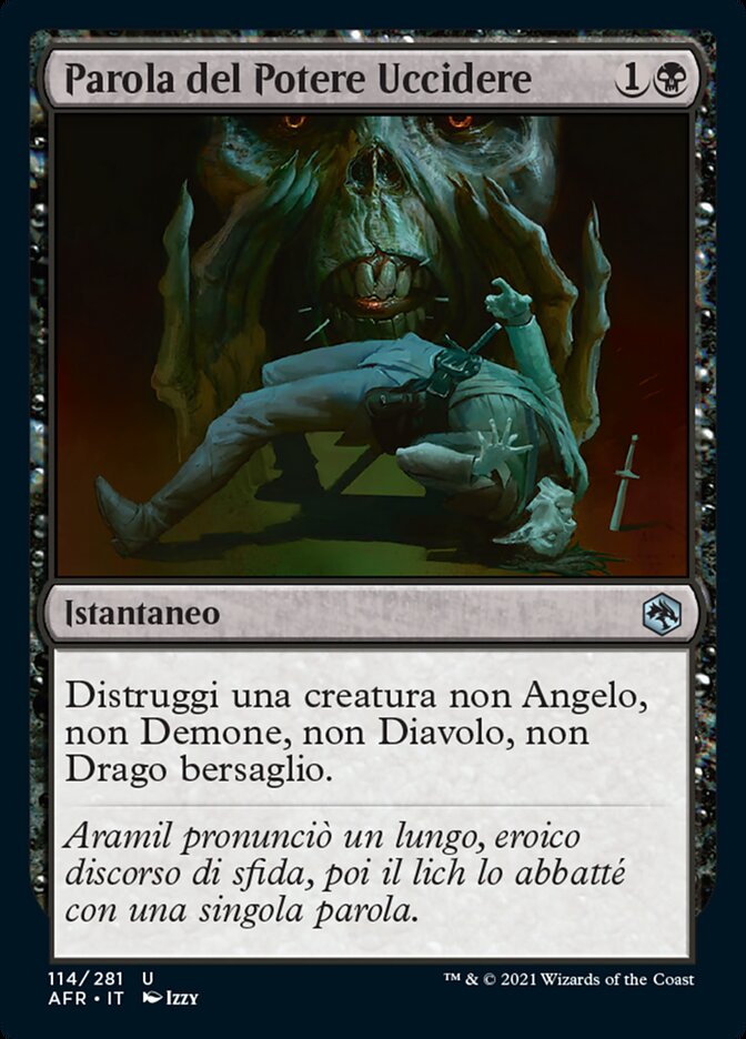Parola del Potere Uccidere