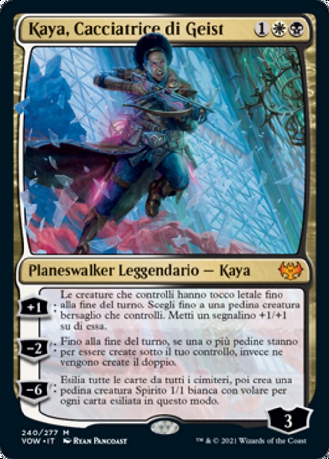 Kaya, Cacciatrice di Geist