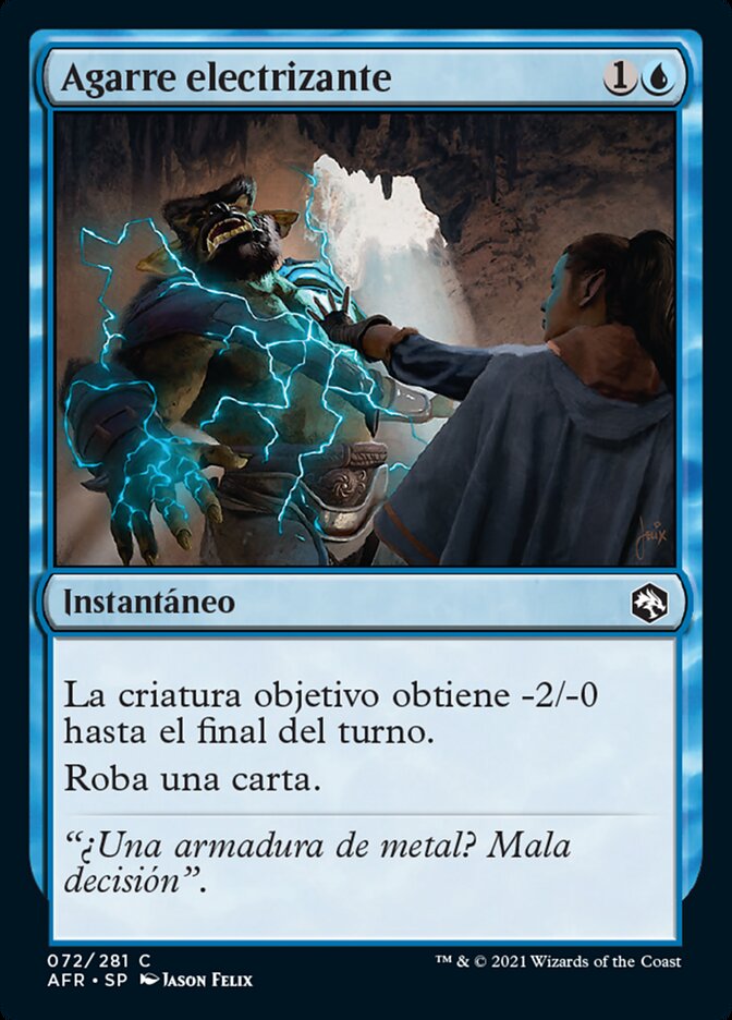 Agarre electrizante