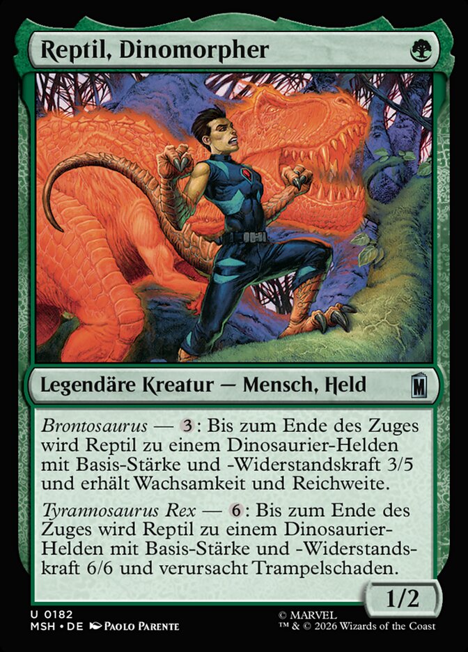 Reptil, Dinomorpher