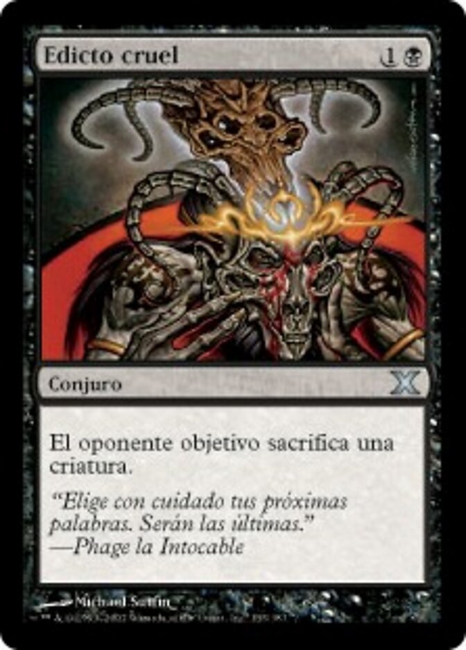 Edicto cruel