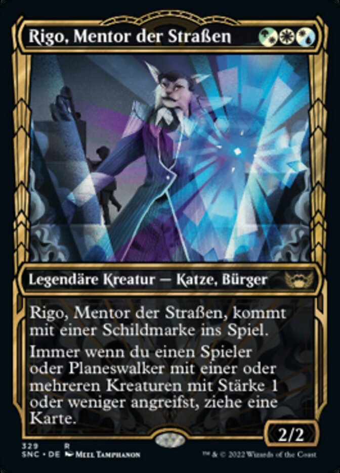 Rigo, Mentor der Straßen