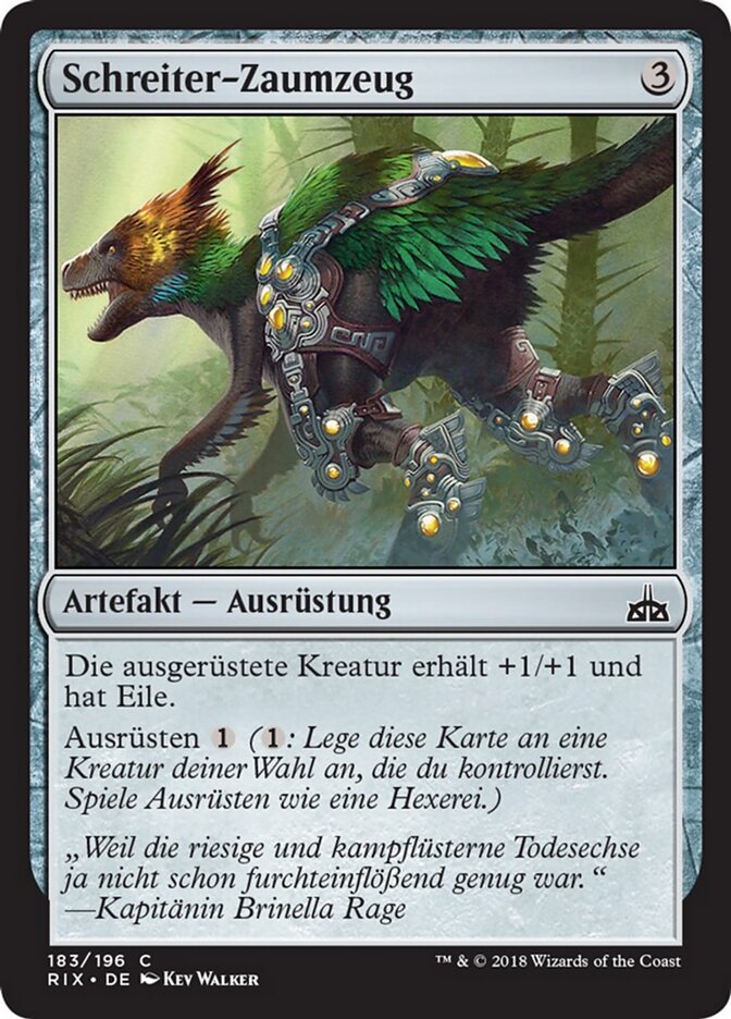 Schreiter-Zaumzeug