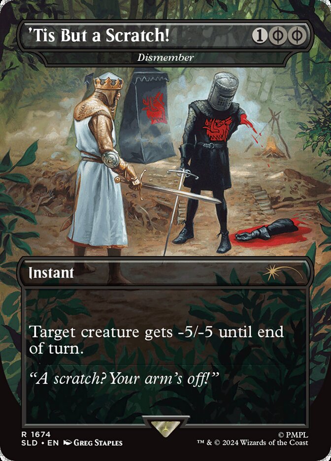 'Tis But a Scratch!