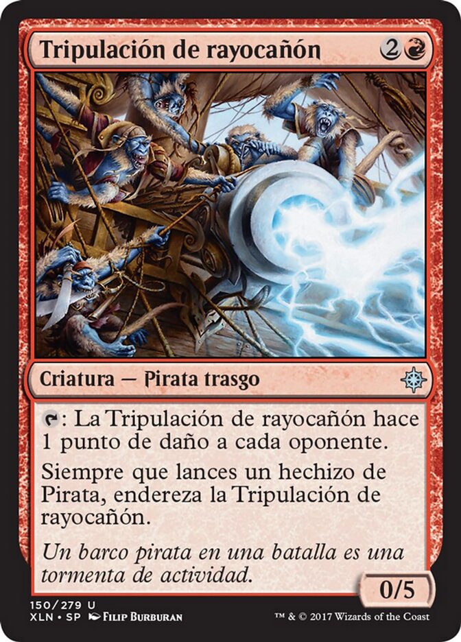 Tripulación de rayocañón