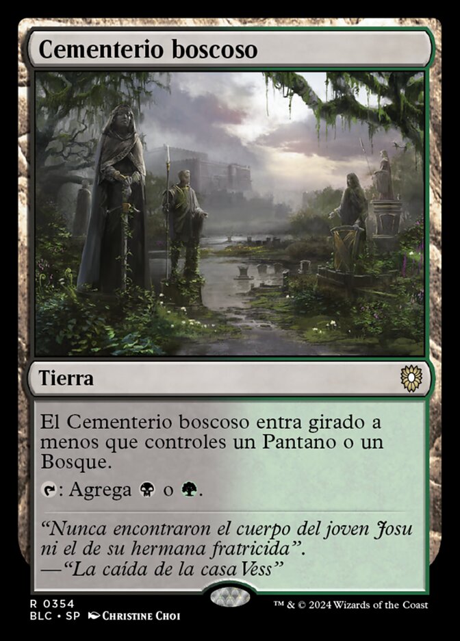 Cementerio boscoso