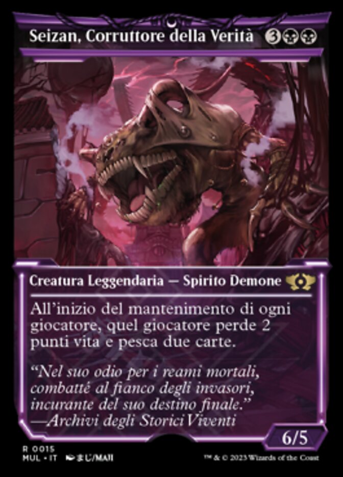 Seizan, Corruttore della Verità