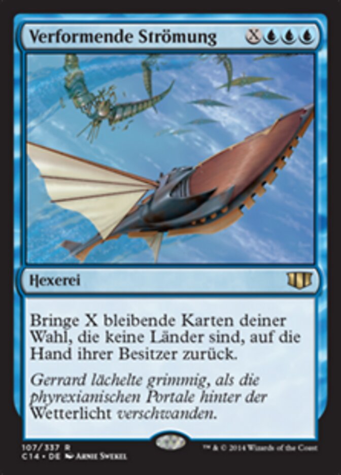 Verformende Strömung