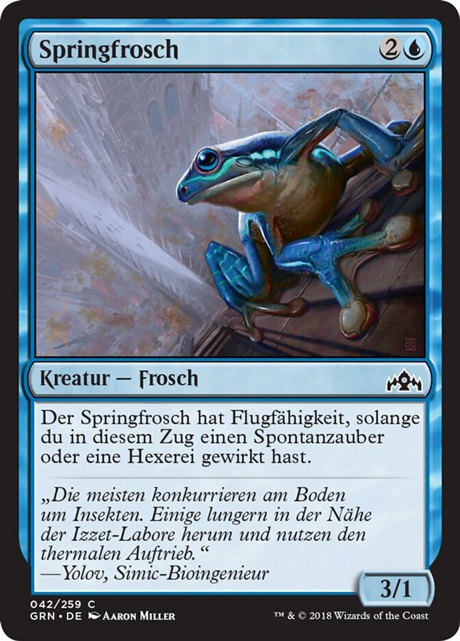 Springfrosch