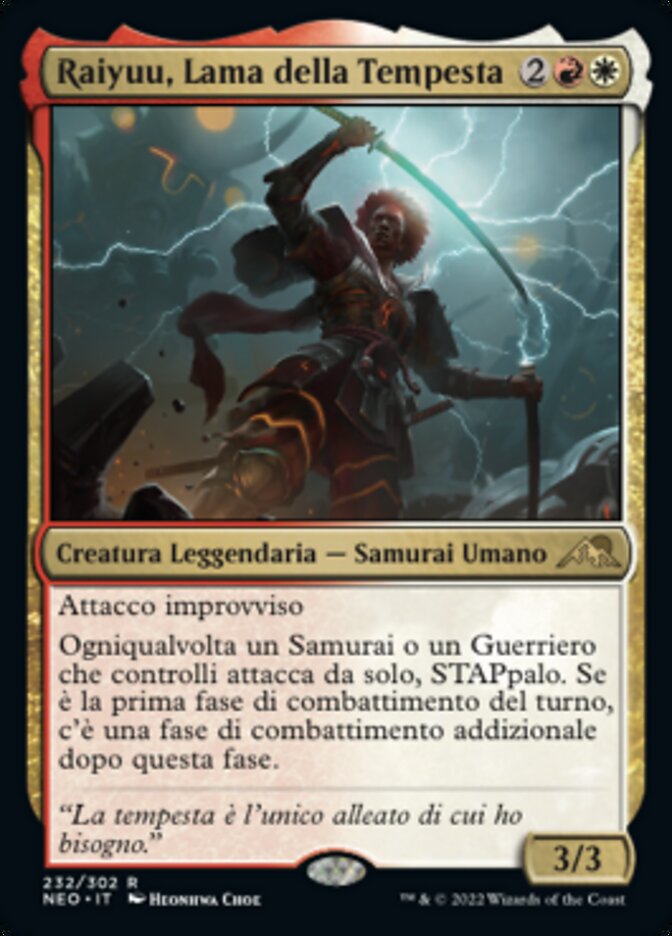 Raiyuu, Lama della Tempesta