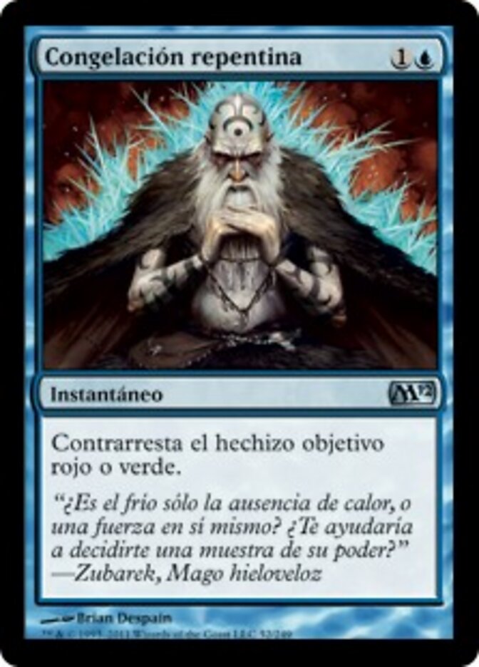 Congelación repentina