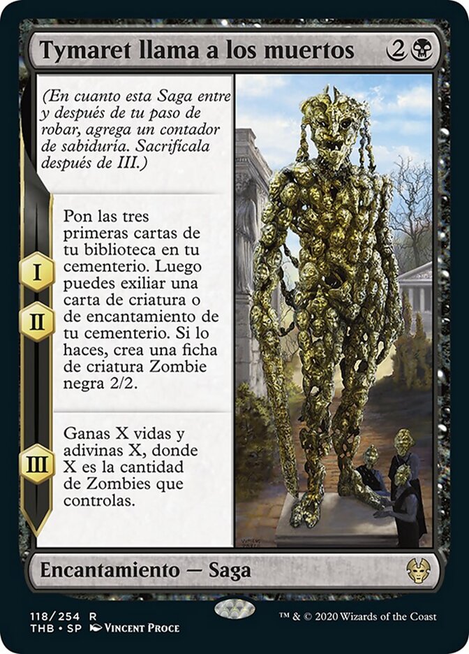 Tymaret llama a los muertos