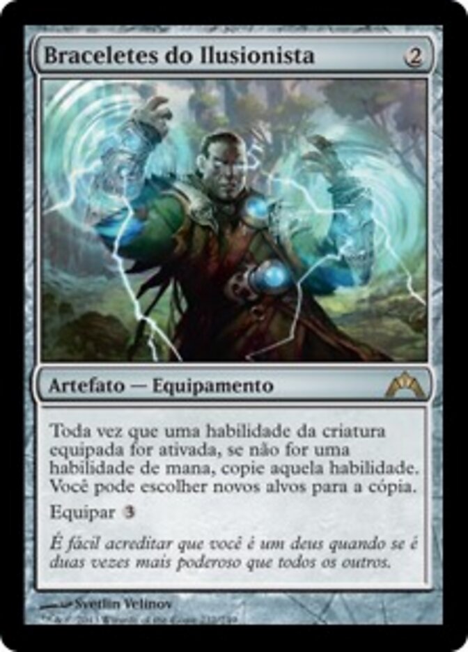 Braceletes do Ilusionista