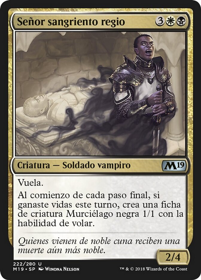 Señor sangriento regio