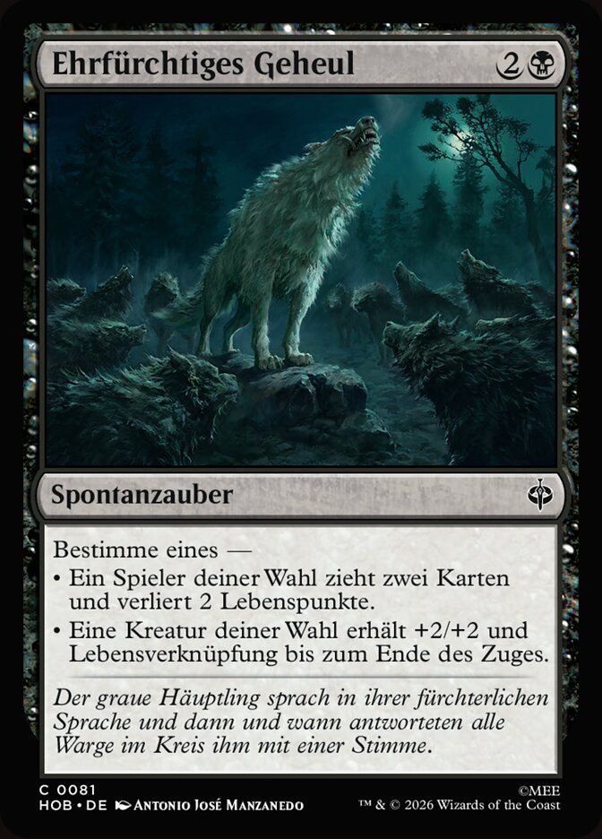 Ehrfürchtiges Geheul