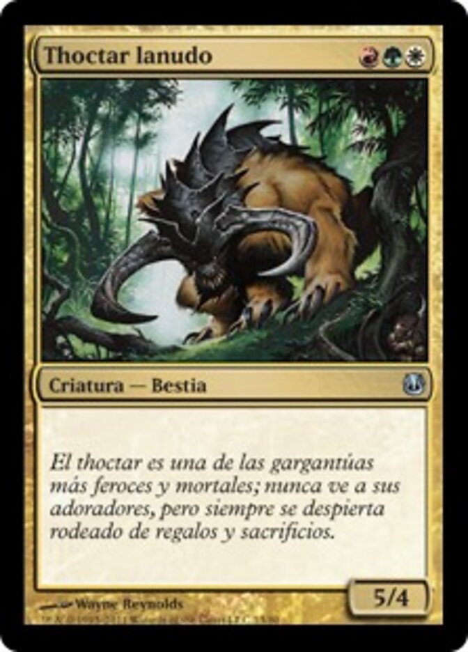Thoctar lanudo