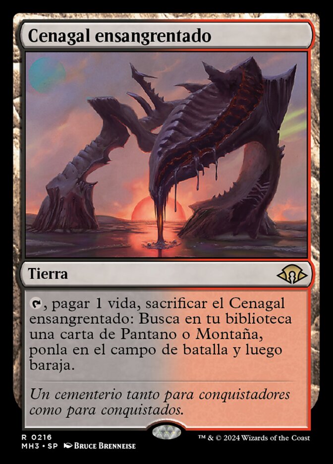 Cenagal ensangrentado