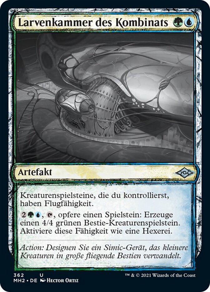 Larvenkammer des Kombinats