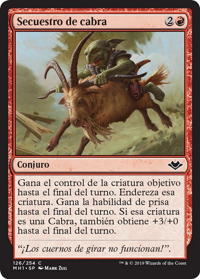 Secuestro de cabra