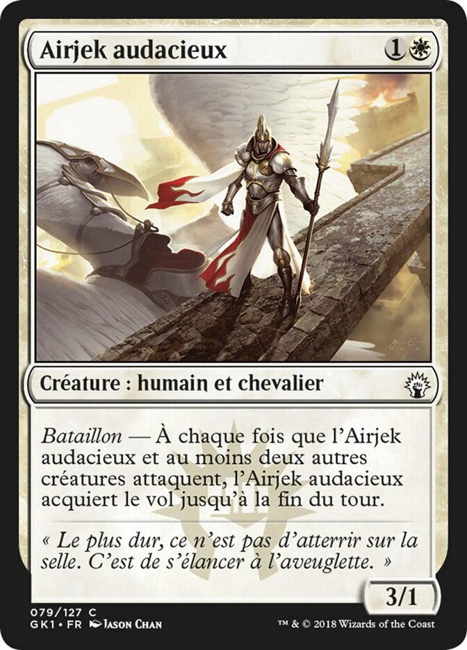 Airjek audacieux
