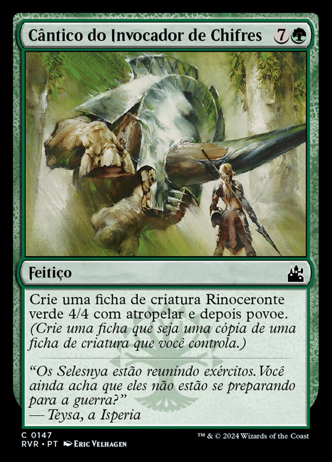 Cântico do Invocador de Chifres