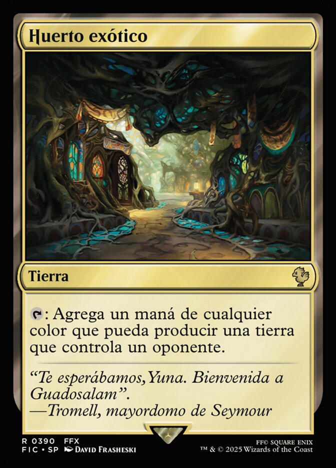 Huerto exótico