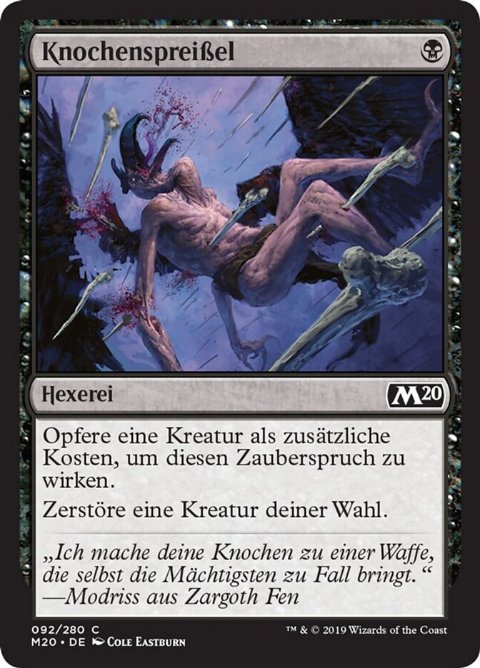 Knochenspreißel
